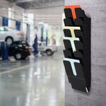 Durable Ptrt Lit Holder A4 Black Pk6