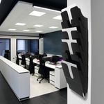 Durable Ptrt Lit Holder A4 Black Pk6
