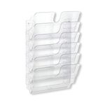 Durable Lcap Lit Holder A4 Clr Pk6
