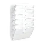 Durable Lcap Lit Holder A4 Clr Pk6