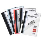Durable 3Mm Duraclip File A4 Ast P25