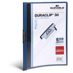 Durable 3Mm Duraclip File Dk Blu P25