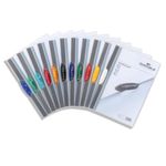 Durable Swingclip Folder Dk Blu Pk25