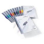 Durable Swingclip Folder Dk Blu Pk25