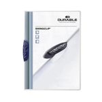 Durable Swingclip Folder Dk Blu Pk25