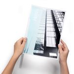 Durable 6Mm Spine Bar A4 Blk Pk100