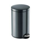 Durable Pedal Bin Metal Rnd 12L Cha