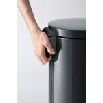 Durable Pedal Bin Metal Rnd 20L Cha
