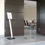 Durable Info Sign Floor Stand A4
