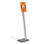 Durable Info Sign Floor Stand A4