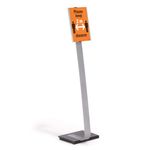 Durable Info Sign Floor Stand A4