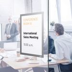 Durable Duraframe A4 Slver Pk2