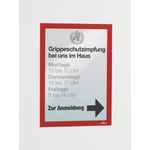 Durable Duraframe S/Adh Frm Red Pk2