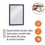 Durable Duraframe A4 Blue Pk2