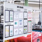 Durable Duraframe Magn A4 Blue Pk5