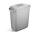 Durable Durabin Bin Rect 60L Grey