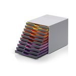 Durable Varicolor 10 Drawer Unit