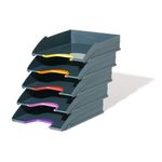 Durable Varicolor Eco Letter Trays
