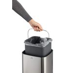 Durable Sensor Waste Bin Square 12L