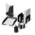 Durable Magazine Rack Eco Black