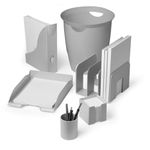 Durable Note Disp Box Eco Grey