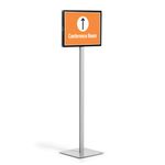 Durable Info Sign Floor Stand A3