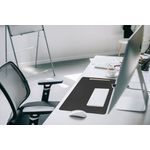 Durable Desk Mat 530X400Mm Pp Black