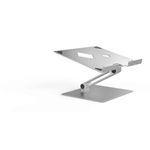 Durable Laptop Stand Rise Slver