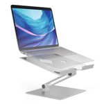 Durable Laptop Stand Rise Slver
