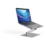 Durable Laptop Stand Rise Slver