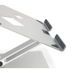 Durable Laptop Stand Rise Slver