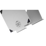 Durable Laptop Stand Rise Slver