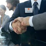 Durable Name Badge Magnet 54X90 Pk25