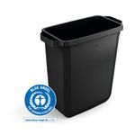 Durable Durabin Eco Bin Rect 60L Blk