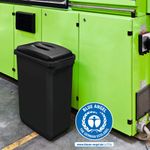 Durable Durabin Eco Bin Rect 60L Blk