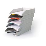 Durable Varicolor Stkb Ltr Trays Pk5