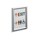 Durable Snap Frame Aluminium A4