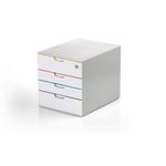 Durable Varicolor 4 Drawer Stor Orgn