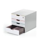 Durable Varicolor 4 Drawer Stor Orgn