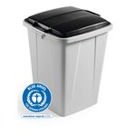 Lid Durabin Eco Square Bin 90Ltr Blk