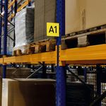Durable Magnetic Aisle Sgn 149Mm P10