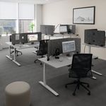 Durable Desk Divider Panel 160Cm Gry