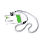 Durable Name Badge Txtle Lanyrd Pk10