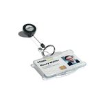 Durable Badge Reel Keyring Char Pk10