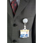 Durable Hd Badge Reel Fastener Pk10