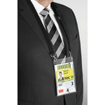 Durable Name Badge With Lanyard P10