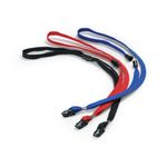 Durable Badge Lanyard Grey Pk10