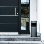 Durable Waste Bin 17L Ashtray 2L