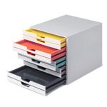 Durable Varicolor Mix 10 Drawer Unit