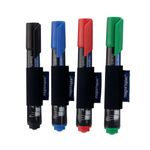 Magnetoplan Mkr Pen Hldr Blk Pk4